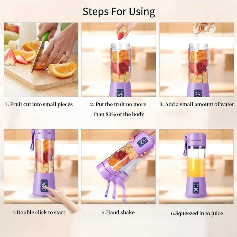 🍓🥤 Portable Juicer Blender