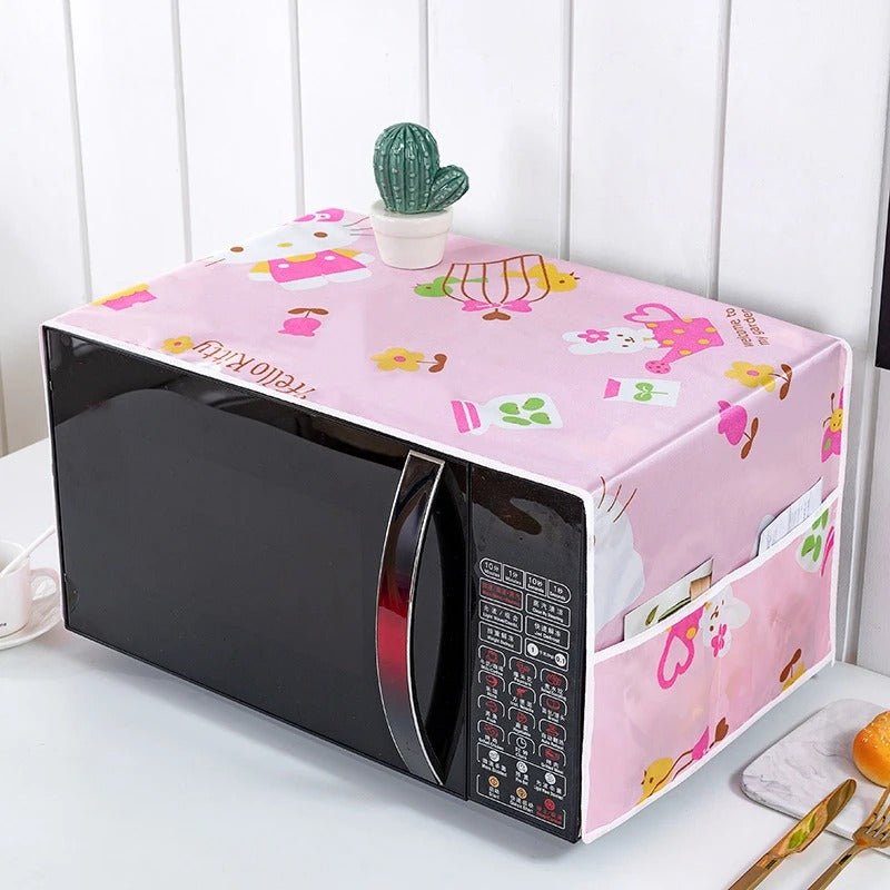 🍽️🌸Microwave Oven Cover – Style Meets Function!