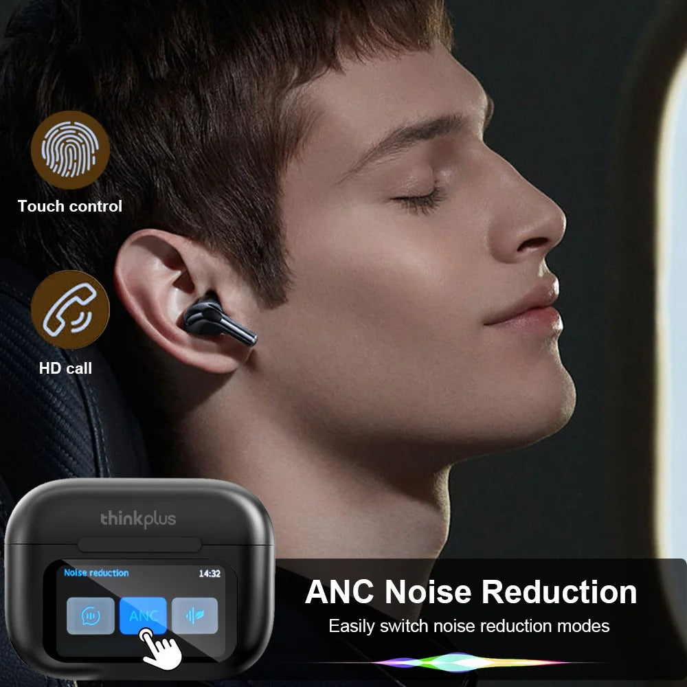 Smart Touch Earbuds – LCD Display Case